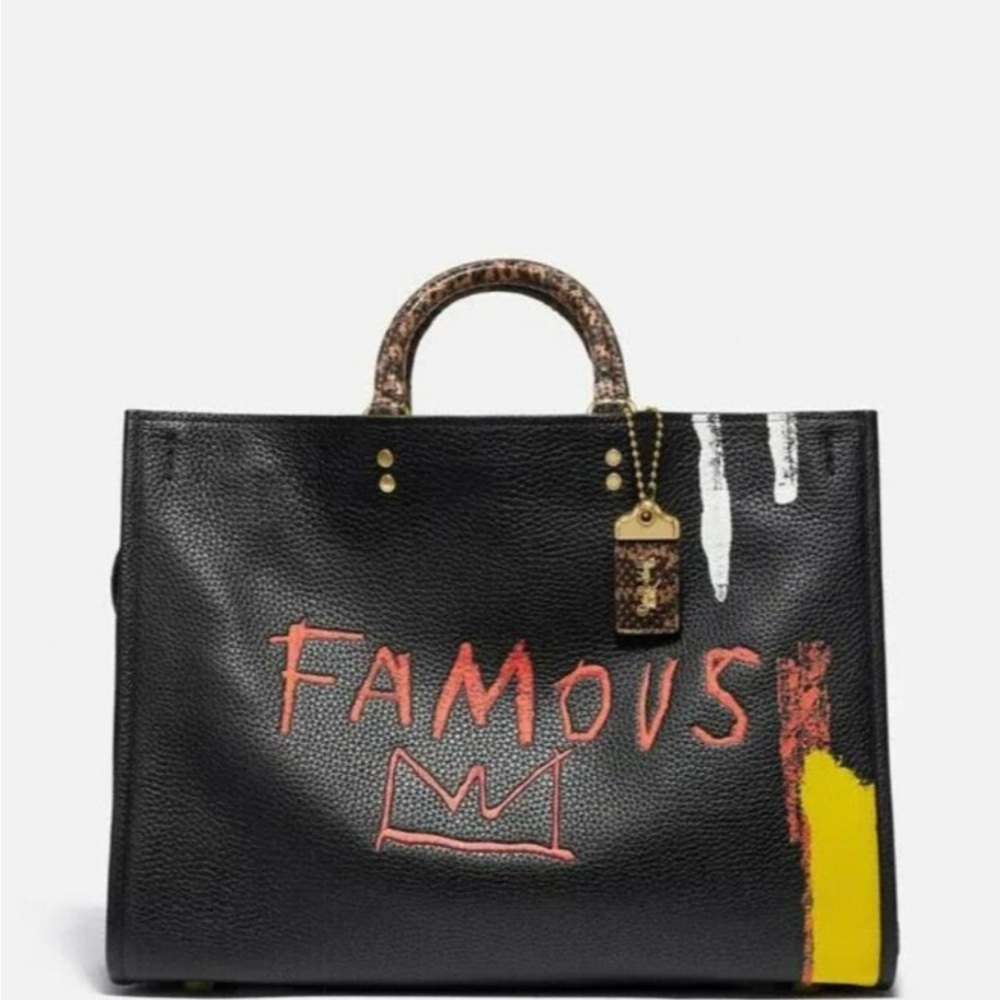 Coach X Jean-Michel Basquiat LIMITED EDITION COLLAB Famous Bag